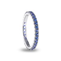 Anello Lux Gioielli Donna in Oro bianco Zaffiro AALK0371ZB;070;14;BI